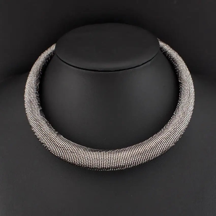 Shining Spring Metal Choker