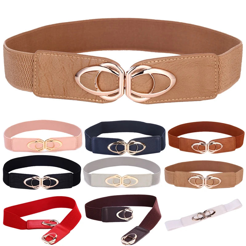 Fashion Elastic Wide Belt for Women