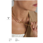 Load image into Gallery viewer, Gold Layered Chain Necklace
