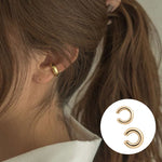 Load image into Gallery viewer, Gold Silver Ear Cuffs
