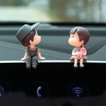 Load image into Gallery viewer, Cute Couple Balloon Car Ornaments
