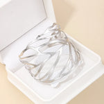 Load image into Gallery viewer, Trendy Feather Cuff Bracelet
