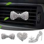 Load image into Gallery viewer, Bling Diamond Car Perfume Clip
