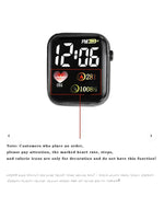 Load image into Gallery viewer, 6-Piece Love Square Digital Watch Set
