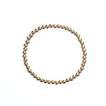 Load image into Gallery viewer, Gold Plated Metal Ball Bracelet
