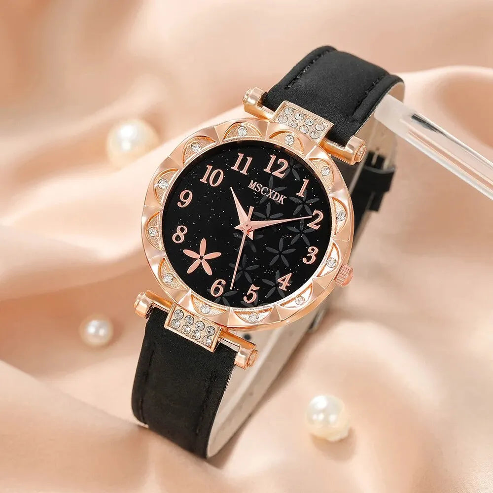 Women's Fashion Watch & Jewelry Set