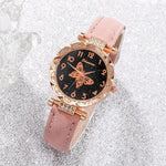 Load image into Gallery viewer, Pink Pearl Butterfly Watch
