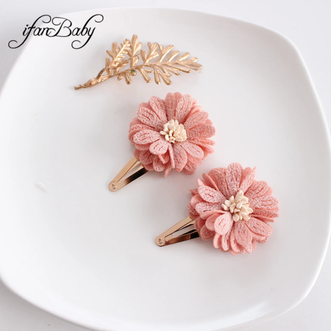 Fashion Flower Hair Clips