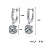 Load image into Gallery viewer, Moissanite Huggie Hoop Earrings
