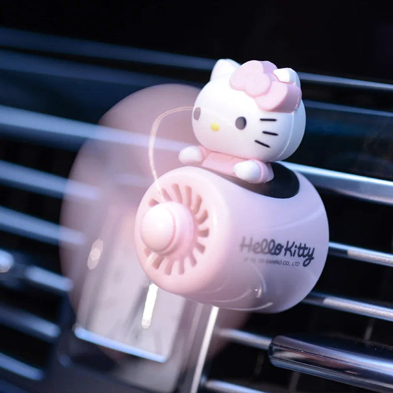 Hello Kitty Rotating Car Air Freshener