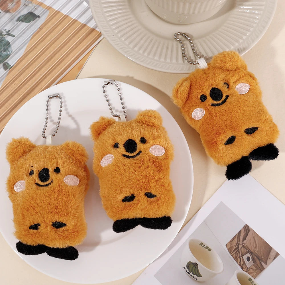 Cute Koala Plush Keychain