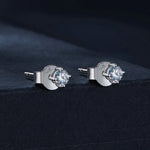 Load image into Gallery viewer, Bamoer U Moissanite Earrings
