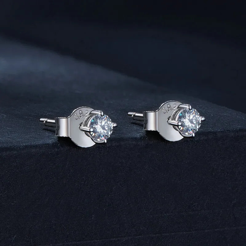 Bamoer U Moissanite Earrings