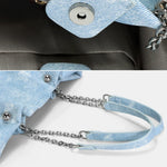 Load image into Gallery viewer, Trendy Fashion Blue Shoulder Bag
