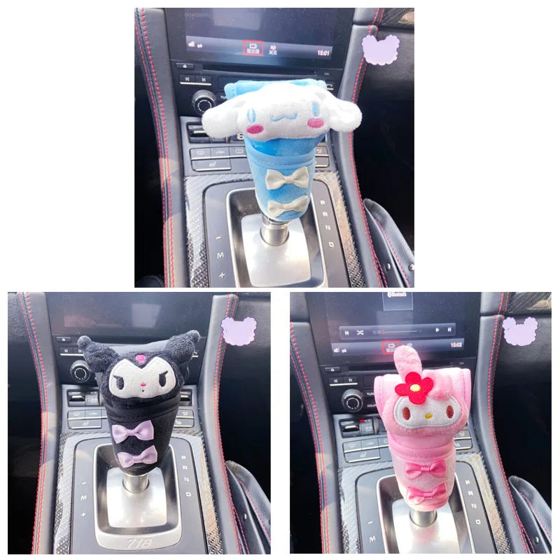 Sanrio Plush Gear Shift Cover