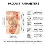 Load image into Gallery viewer, Casual Quartz Watch &amp; Jewelry Set
