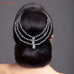 Load image into Gallery viewer, Rhinestone Bridal Forehead Tiara
