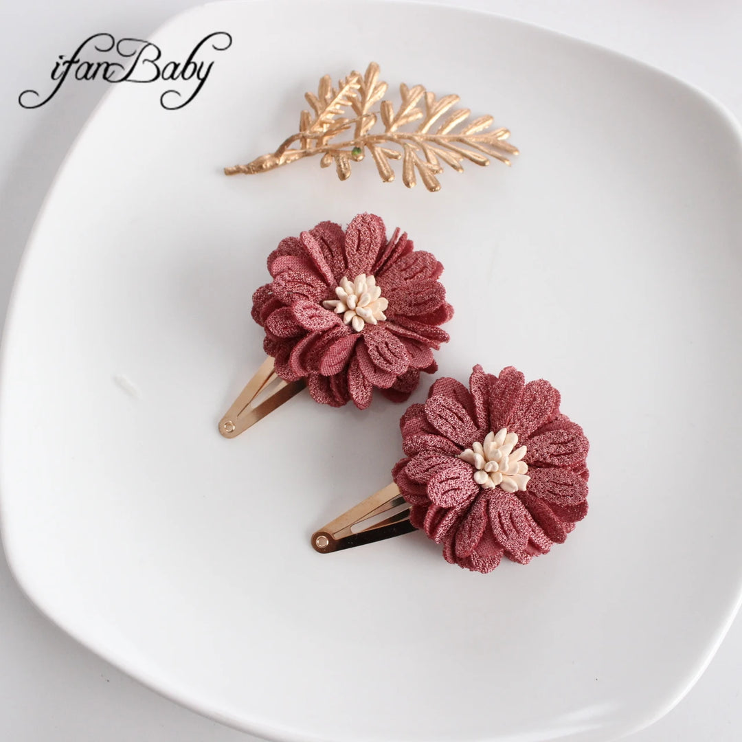 Fashion Flower Hair Clips