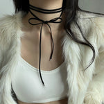 Load image into Gallery viewer, Korean Velvet Bowknot Choker
