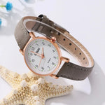 Load image into Gallery viewer, Luxury White Leather Butterfly Watch Set
