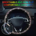 Load image into Gallery viewer, Crystal Rhinestone Steering Wheel Cover
