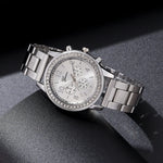 Load image into Gallery viewer, Luxury Rhinestone Watch &amp; Jewelry Set
