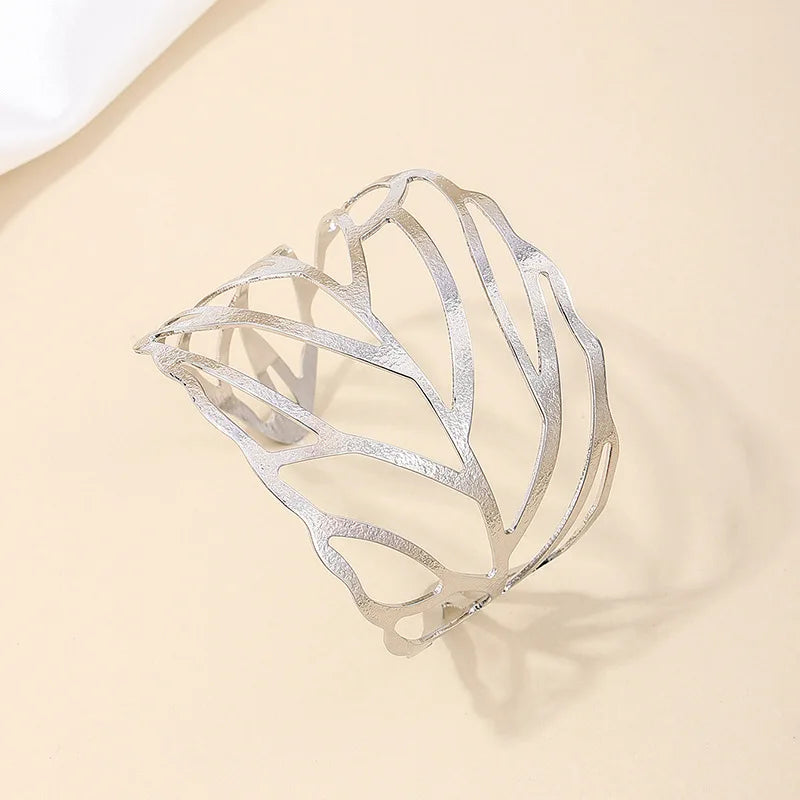 Trendy Feather Cuff Bracelet