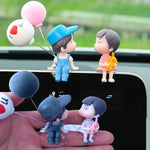 Load image into Gallery viewer, Cute Couple Balloon Car Ornaments
