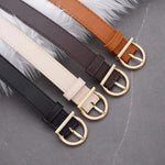 Load image into Gallery viewer, Women’s Fashion Pin Buckle PU Leather Belt for Jeans &amp; Cargo Pants
