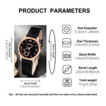 Load image into Gallery viewer, Leather Belt Watch &amp; Accessories Set
