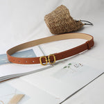 Load image into Gallery viewer, Fashion PU Leather Belt with Metal Buckle
