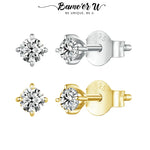 Load image into Gallery viewer, Bamoer U Moissanite Earrings
