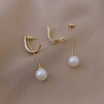 Load image into Gallery viewer, Classic Pearl Tassel Earrings
