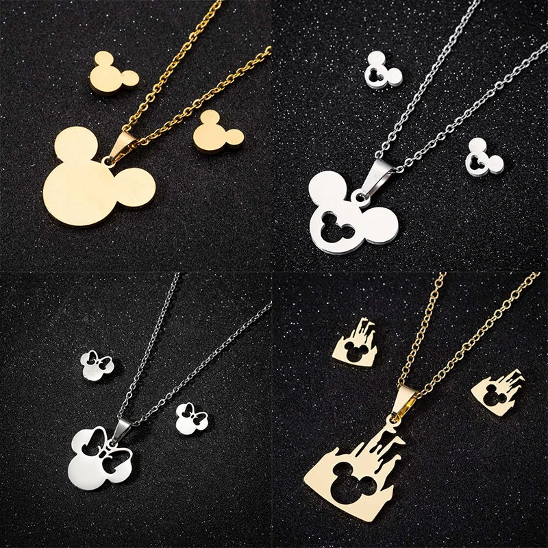 Minnie Mouse Jewelry Set