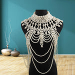 Load image into Gallery viewer, Pearl Body Chain Necklace
