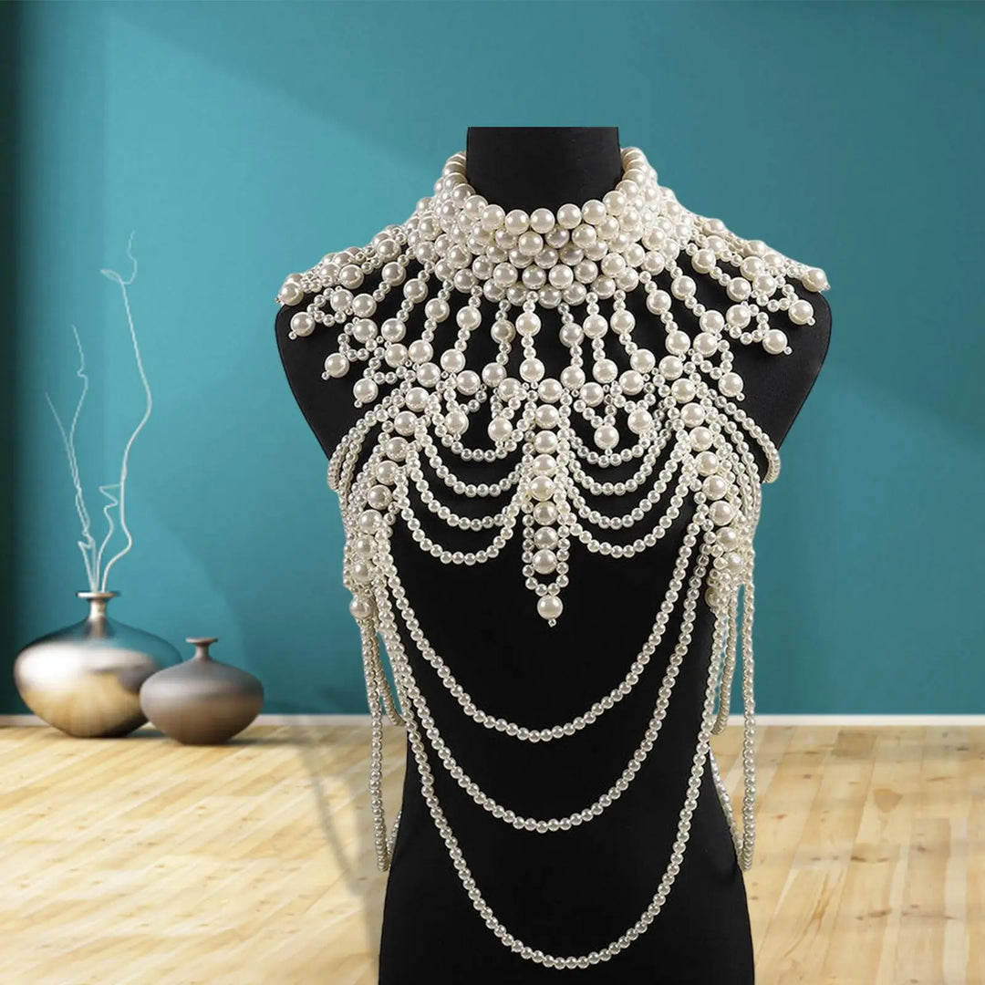 Pearl Body Chain Necklace