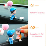 Load image into Gallery viewer, Cute Couple Balloon Car Ornaments
