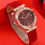 Load image into Gallery viewer, Women&#39;s Leather Band Watch Set
