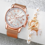 Load image into Gallery viewer, Ladies&#39; Watch &amp; Bracelet Set
