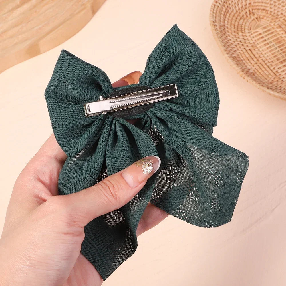 Sweet Bowknot Hair Clips