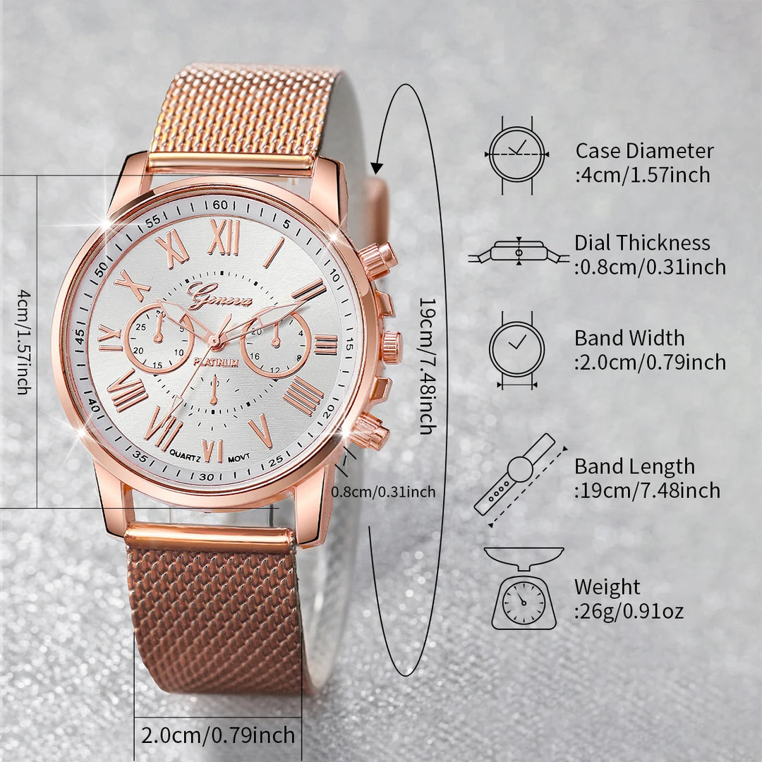 Ladies' Watch & Bracelet Set