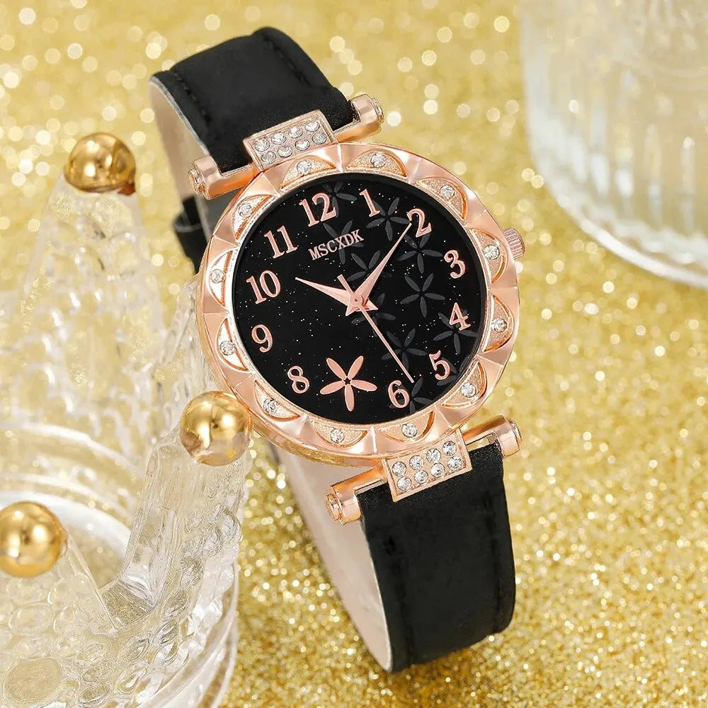 Women's Fashion Watch & Jewelry Set