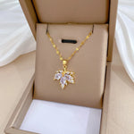 Load image into Gallery viewer, Maple Leaf Luxury Jewelry Set
