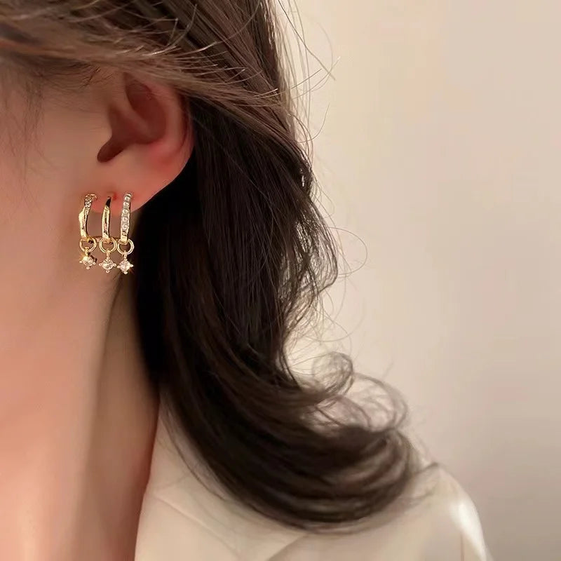 Sweet Multi-Ring Earrings