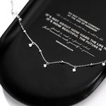 Load image into Gallery viewer, Round Bead Clavicle Necklace - 925 Sterling
