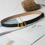 Load image into Gallery viewer, Fashion PU Leather Belt with Metal Buckle
