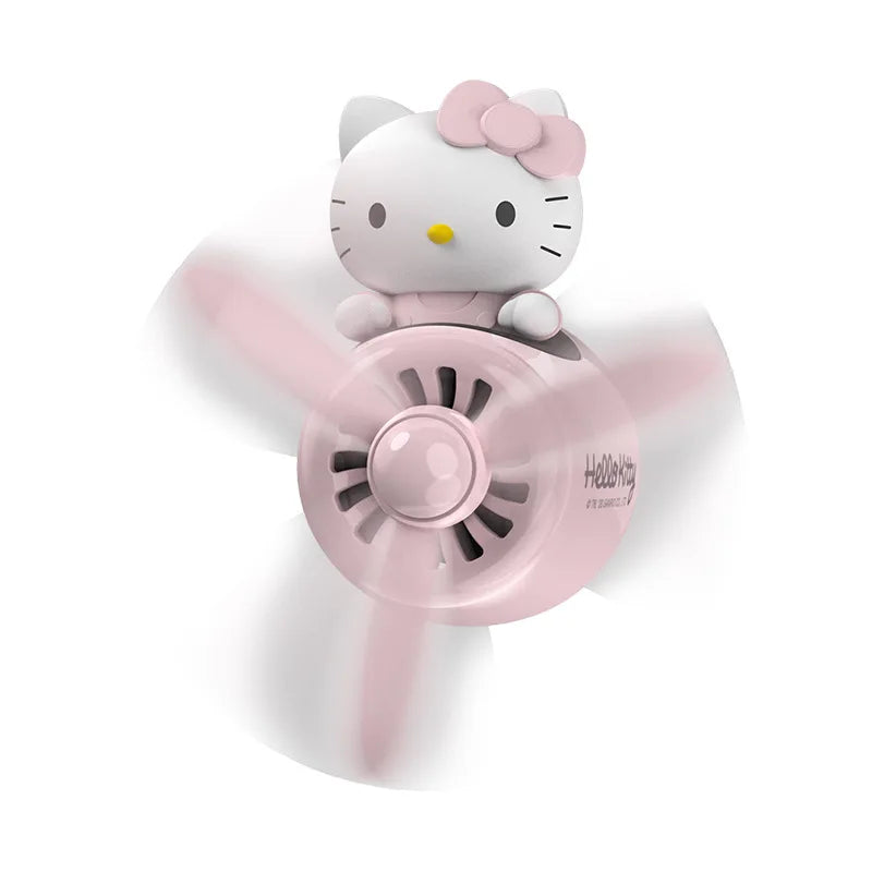 Hello Kitty Rotating Car Air Freshener