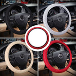 Load image into Gallery viewer, Braid &amp; Mesh Fabric Steering Wheel Cover Set
