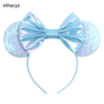 Load image into Gallery viewer, Colorful Sequin Minnie Ears Headband
