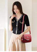 Load image into Gallery viewer, Elegant Soft Leather Shoulder Bag
